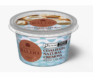 COALHADA NATURAL CREMOSA Famiglia Baldo - Produto 100% Artesanal