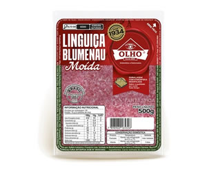 LINGUIÇA BLUMENAU MOÍDA Olho Embutidos e Defumados